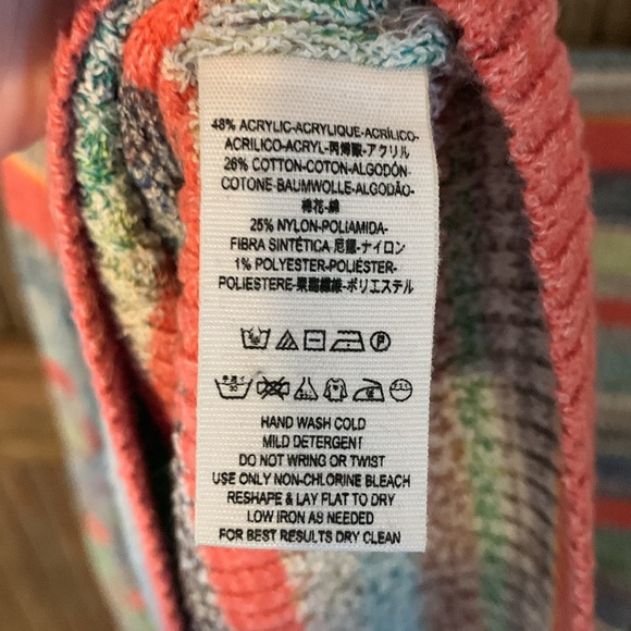 Free People Colorful Striped Crew Neck Sweater - Picture 7 of 7